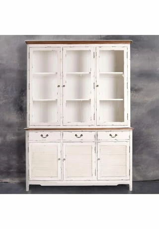 BUTLERS® CABOTT COVE Buffetschrank, 2-tlg. Mit Glastüren Gesamt: Breite 150cm, Höhe 206cm, Tiefe 44cm 2 BUTLERS® CABOTT COVE Buffetschrank, 2-tlg. Mit Glastüren Gesamt: Breite 150cm, Höhe 206cm, Tiefe 44cm – Bild 2