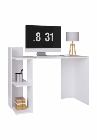 VCM. - My Office Holz Schreibtisch Computertisch Arbeitstisch Bürotisch Ablage Sinkas Gesamt: Breite 117cm, Höhe 85cm, Tiefe 50cm 1 VCM. - My Office Holz Schreibtisch Computertisch Arbeitstisch Bürotisch Ablage Sinkas Gesamt: Breite 117cm, Höhe 85cm, Tiefe 50cm