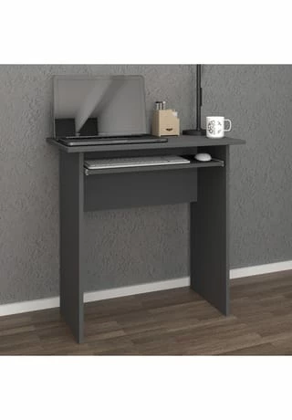 VCM. - My Office Holz Schreibtisch Computertisch Tastaturauszug Schublade Bürotisch Arusa M Gesamt: Breite 73cm, Höhe 75cm, Tiefe 50cm 2 VCM. - My Office Holz Schreibtisch Computertisch Tastaturauszug Schublade Bürotisch Arusa M Gesamt: Breite 73cm, Höhe 75cm, Tiefe 50cm – Bild 2