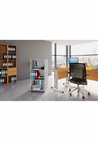 VCM. - My Office Aktenregal Regal Schrank Mit Rollen Kinsa Gesamt: Breite 62cm, Höhe 115cm, Tiefe 112cm 3 VCM. - My Office Aktenregal Regal Schrank Mit Rollen Kinsa Gesamt: Breite 62cm, Höhe 115cm, Tiefe 112cm – Bild 3