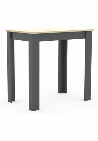 VCM. - My Home Holz Esstisch Küchentisch Tisch Esal 80 X 50 Cm Anthrazit / Honig-Eiche 2 VCM. - My Home Holz Esstisch Küchentisch Tisch Esal 80 X 50 Cm Anthrazit / Honig-Eiche – Bild 2