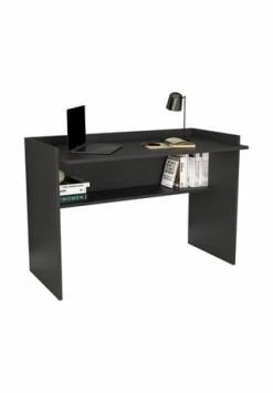 VCM. - My Office Holz Schreibtisch Computertisch Arbeitstisch Bürotisch Büro Ablagefach Tilus L Gesamt: Breite 115cm, Höhe 80cm, Tiefe 58cm