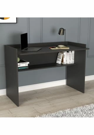 VCM. - My Office Holz Schreibtisch Computertisch Arbeitstisch Bürotisch Büro Ablagefach Tilus L Gesamt: Breite 115cm, Höhe 80cm, Tiefe 58cm 2 VCM. - My Office Holz Schreibtisch Computertisch Arbeitstisch Bürotisch Büro Ablagefach Tilus L Gesamt: Breite 115cm, Höhe 80cm, Tiefe 58cm – Bild 2