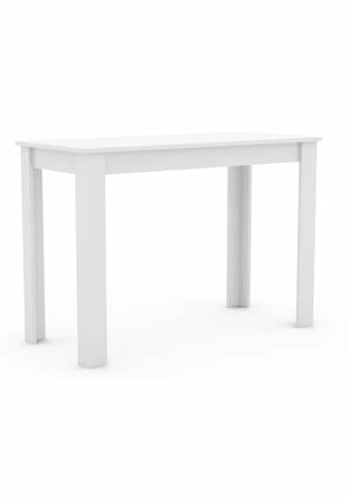 VCM. - My Home Holz Esstisch Küchentisch Tisch Esal 110 X 50 Cm Weiß 5 VCM. - My Home Holz Esstisch Küchentisch Tisch Esal 110 X 50 Cm Weiß – Bild 5