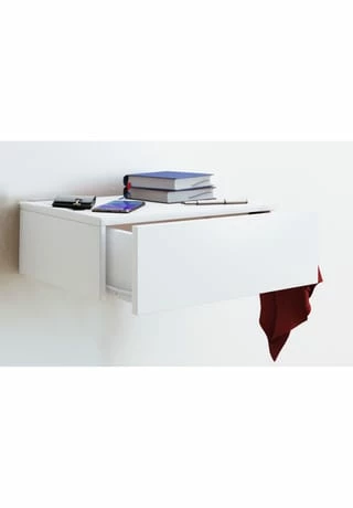 VCM. - My Home Holz Dielenmöbel Flurregal Dekoregal Wandboard Wandregal Wandschublade Blado-1 Weiß 2 VCM. - My Home Holz Dielenmöbel Flurregal Dekoregal Wandboard Wandregal Wandschublade Blado-1 Weiß – Bild 2