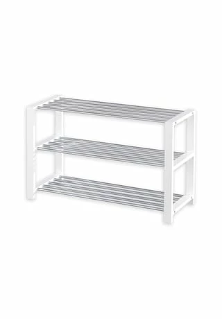 IDIMEX Schuhregal 3 Böden ARINA Weiß 1 IDIMEX Schuhregal 3 Böden ARINA Weiß