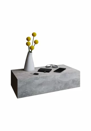 VCM. - My Home Holz Dielenmöbel Flur Dekoregal Wandboard Wandregal Wandschublade Blado Maxi Beton-Optik 1 VCM. - My Home Holz Dielenmöbel Flur Dekoregal Wandboard Wandregal Wandschublade Blado Maxi Beton-Optik