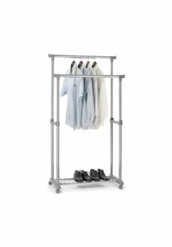 IDIMEX Garderobenwagen Metall Verchromt GROSSO Chrom