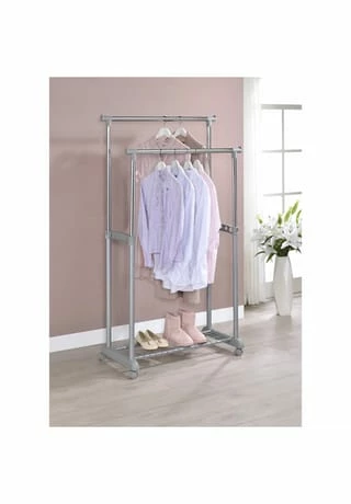 IDIMEX Garderobenwagen Metall Verchromt GROSSO Chrom 3 IDIMEX Garderobenwagen Metall Verchromt GROSSO Chrom – Bild 3