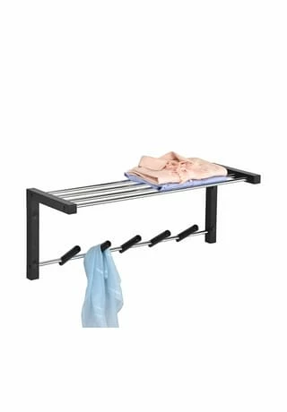 IDIMEX Wandgarderobe ANDORRA Modernes Design In Schwarz ANDORRA 1 IDIMEX Wandgarderobe ANDORRA Modernes Design In Schwarz ANDORRA