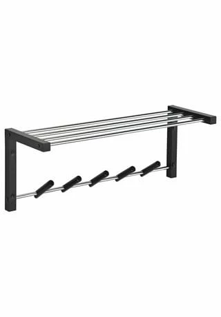 IDIMEX Wandgarderobe ANDORRA Modernes Design In Schwarz ANDORRA 3 IDIMEX Wandgarderobe ANDORRA Modernes Design In Schwarz ANDORRA – Bild 3