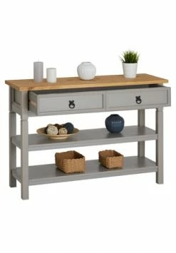 IDIMEX Konsole Mit 1 Schubladen Und 2 Ablageflächen TEQUILA Grau, Braun 8 IDIMEX Konsole Mit 1 Schubladen Und 2 Ablageflächen TEQUILA Grau, Braun -Wohn-esszimmer Verkäufe unnamed file 977