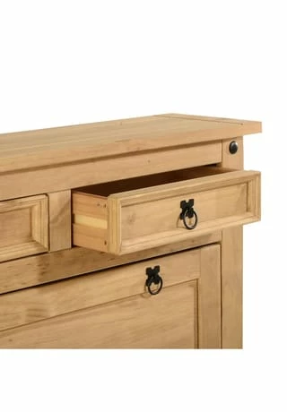 IDIMEX Schuhkipper Mit 2 Schubladen, Mexico Möbel TEQUILA Braun 5 IDIMEX Schuhkipper Mit 2 Schubladen, Mexico Möbel TEQUILA Braun – Bild 5