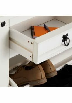 IDIMEX Schuhkipper Mit 2 Schubladen, Mexico Möbel TEQUILA Weiß 10 IDIMEX Schuhkipper Mit 2 Schubladen, Mexico Möbel TEQUILA Weiß -Wohn-esszimmer Verkäufe unnamed file 999